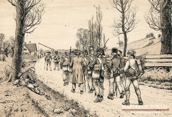 1806 - Rückkehr Versprengter und Fangflüchtiger.